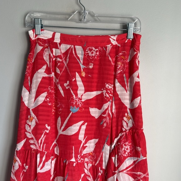 Tanya Taylor silk Parrot Tulip Sia Maxi Skirt 6 - Picture 7 of 14
